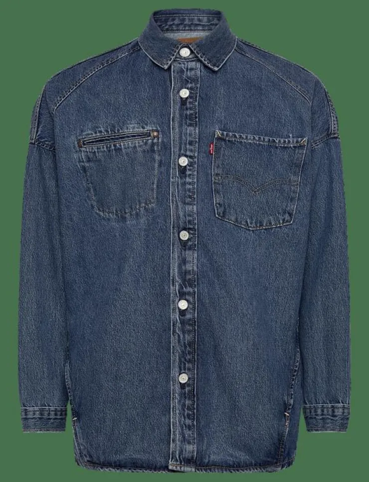 Levi's® LEVIS TWIST SHACKET LETS DO TH - Ofodrade jeansjackor| Overshirts