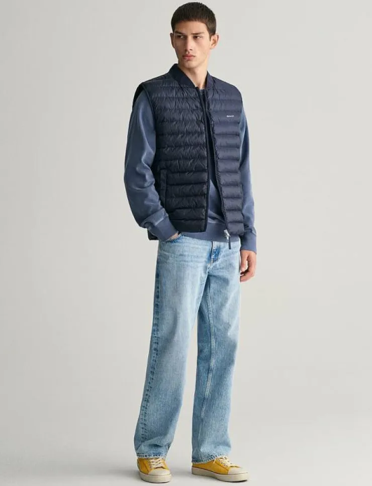 GANT Jackor & Rockar|LIGHT PADDED BOMBER VEST - Västar