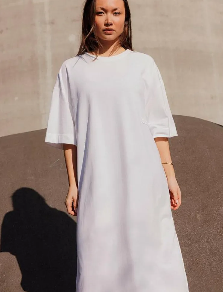 Kvinnor Rethinkit Studios Klänningar & Kjolar|Light Sweat Tee dress - Klänningar