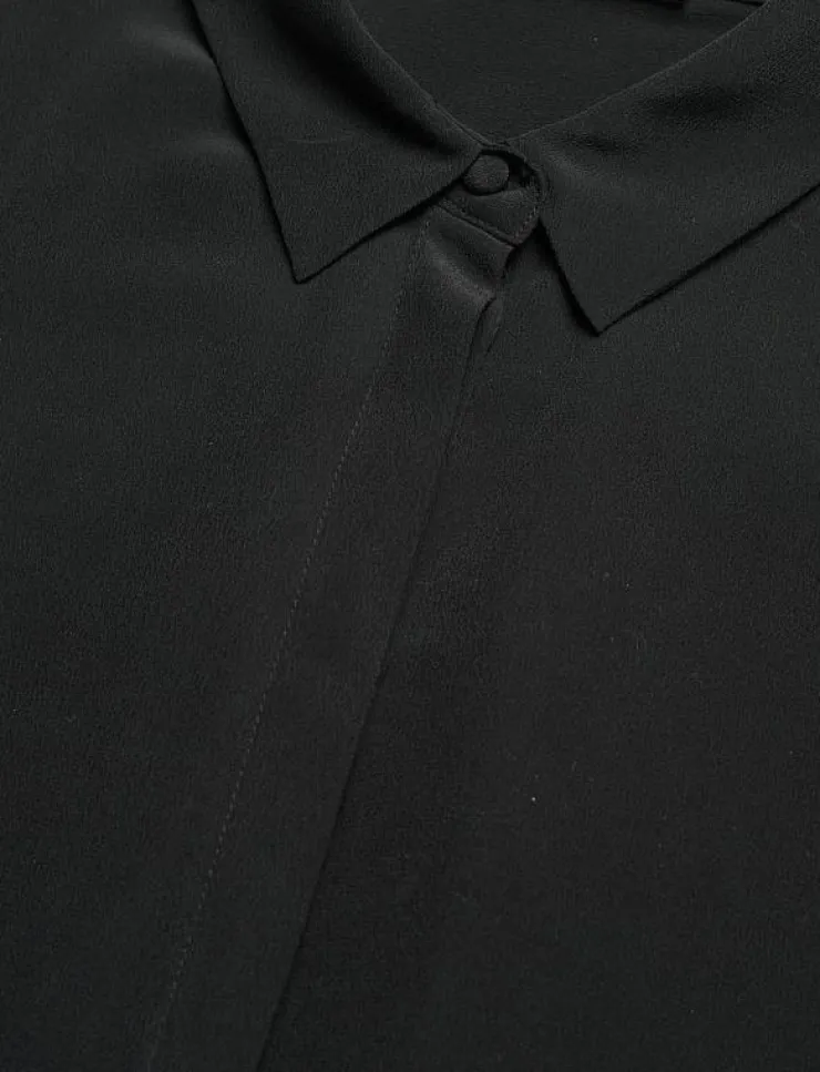 Kvinnor Bruuns Bazaar Kläder|LillieBBCorinna silkshirt - Långärmade