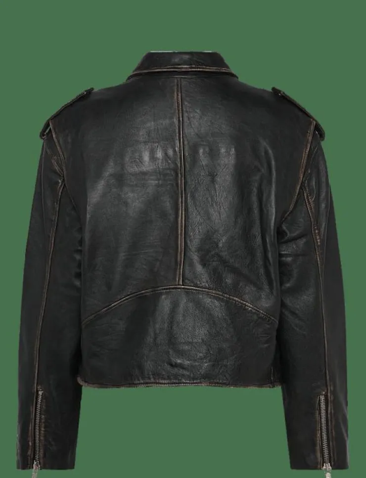 Lollys Laundry LilLL Leather Jacket - Skinnjackor|Kvinnor Jackor & Kappor