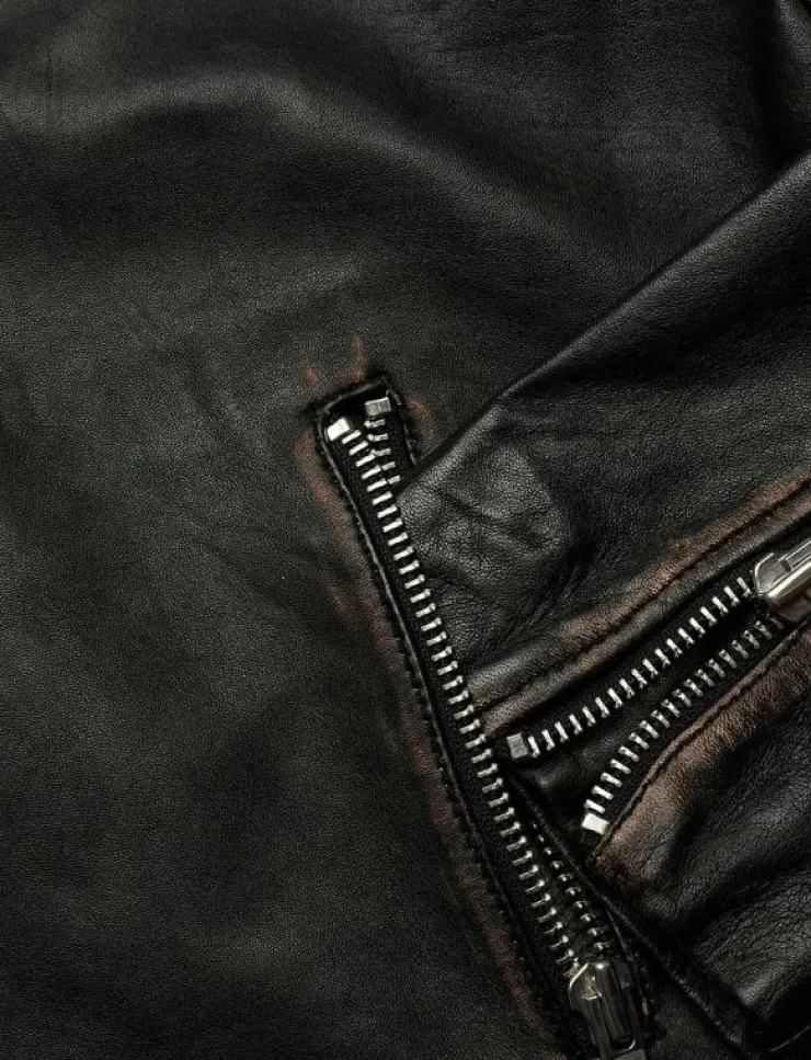 Lollys Laundry LilLL Leather Jacket - Skinnjackor|Kvinnor Jackor & Kappor