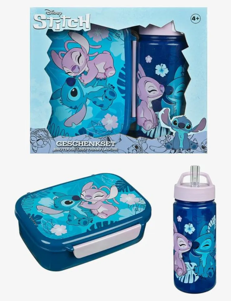 Barn Undercover Matdags|Matdags|Lilo & Stitch Lunch Box and Water Bottle Set - Lunchlådor