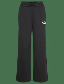 Kvinnor New Balance Mjukisbyxor|Linear Heritage Fleece Wide Leg Pant - Sweatpants