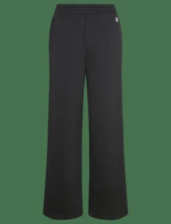 Kvinnor New Balance Mjukisbyxor|Linear Heritage Fleece Wide Leg Pant - Sweatpants