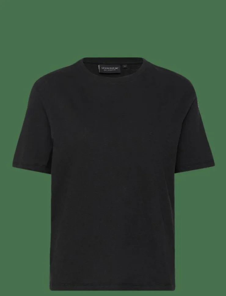 Lexington Clothing Linen Blend Boxy Tee - T-shirts|Kvinnor T-Shirts & Toppar