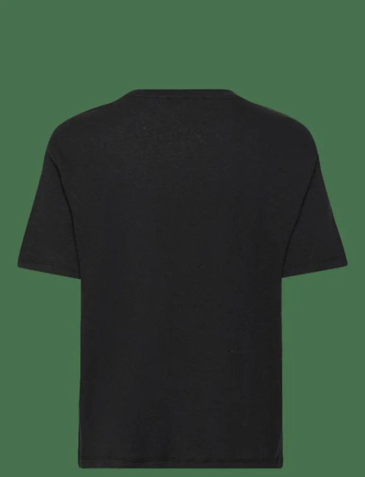 Lexington Clothing Linen Blend Boxy Tee - T-shirts|Kvinnor T-Shirts & Toppar