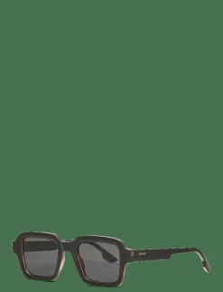 Kvinnor Komono Solglasögon|Lionel Black Tortoise - Square Frame