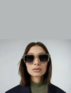 Komono Lionel Blue Sands - Square Frame|Kvinnor Solglasögon
