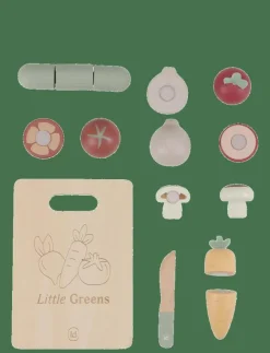Barn Little Dutch Leksakskök & Tillbehör|- Cutting vegetables FSC - Leksaksmat & Leksakstårtor