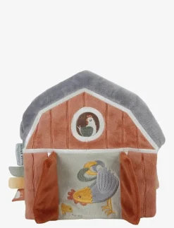 Barn Little Dutch Babyleksaker|Babyleksaker|- Soft activity book Little Farm - Interaktiva leksaker