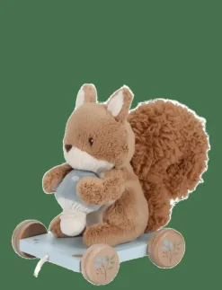 Barn Little Dutch Babyleksaker|Babyleksaker|Pull along Squirrel FSC - Dragleksaker