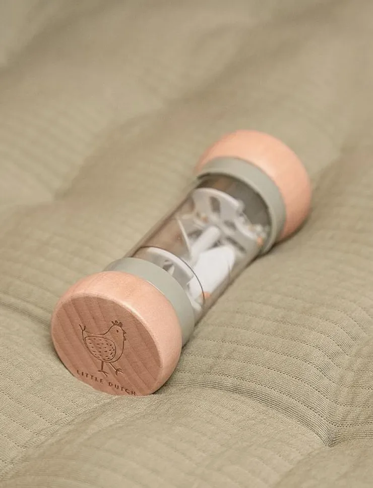 Barn Little Dutch Babyleksaker|Babyleksaker|-Rain Rattle Little Farm - Skallror