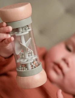 Barn Little Dutch Babyleksaker|Babyleksaker|-Rain Rattle Little Farm - Skallror