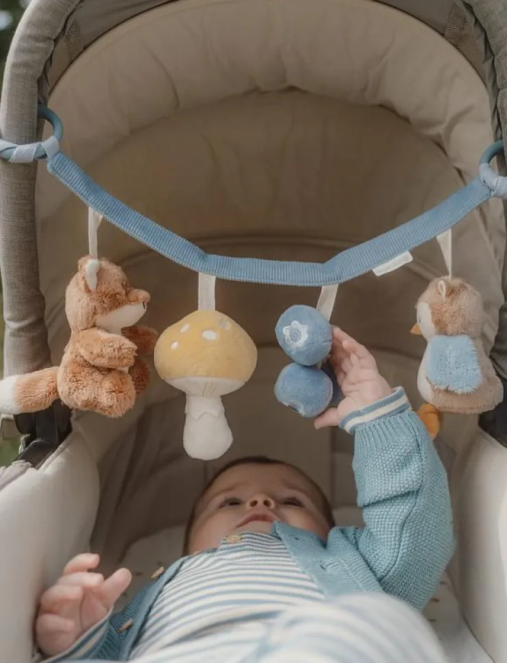 Barn Little Dutch Barnvagnar & Tillbehör|Stroller toy chain Forest Friends GRS - Leksak för barnvagnen