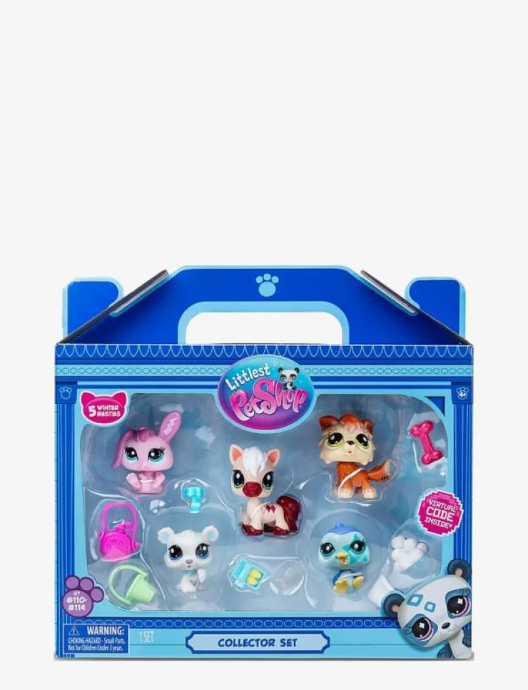 Littlest Pet Shop WINTER BESTIES COLLECTORS 5 PK - Lekset|Barn Leksaksset & Leksaksfigurer