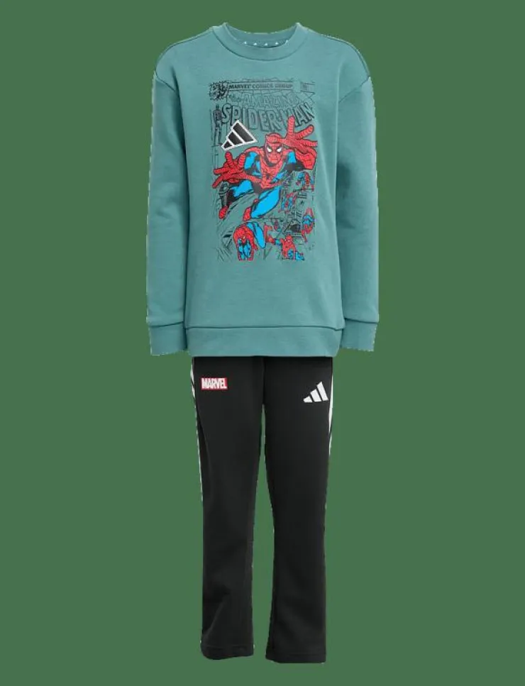 adidas Sportswear LK MRVL SM JOG - Set med långärmad t-shirt|Barn Set