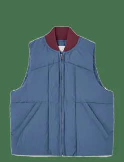 Barn THE ANIMALS OBSERVATORY Västar|LOBSTER KID PUFFER VEST -GREY - Väst