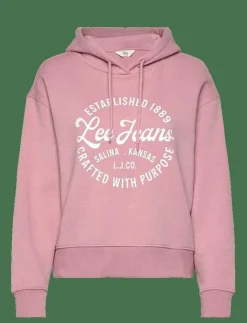 Lee Jeans LOGO HOODIE - Huvtröjor|Kvinnor Sweatshirts