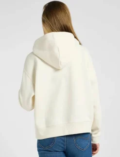 Kvinnor Lee Jeans Kläder|Sweatshirts|LOGO HOODIE - Huvtröjor