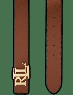 Lauren Ralph Lauren Logo Reversible Textured Wide Belt - Skärp|Kvinnor Bälten