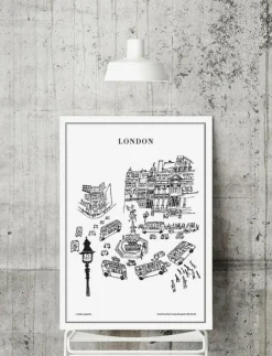 Olle Eksell Posters & Ramar|London - Posters
