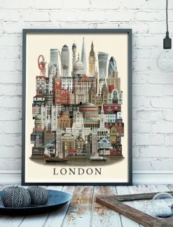 Martin Schwartz London standard poster - Posters| Posters & Ramar