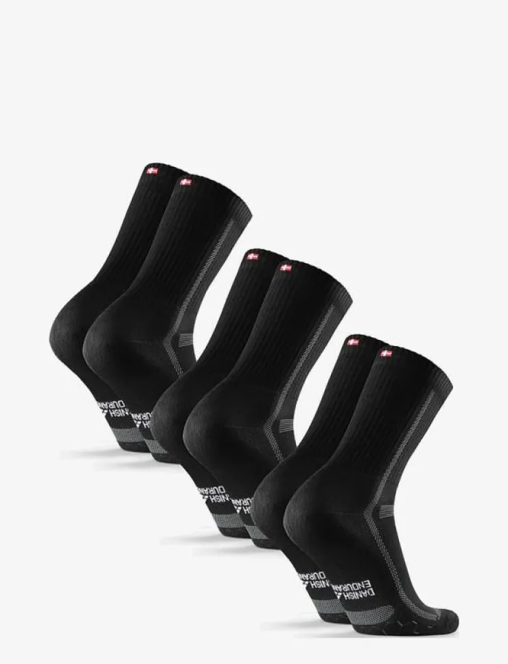 Kvinnor Danish Endurance Underkläder|Underkläder|Long Distance Running Crew Socks - Strumpor