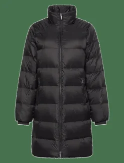 Calvin Klein LONG DOWN JACKET WITH FUR - Dunkappor|Kvinnor Jackor & Kappor