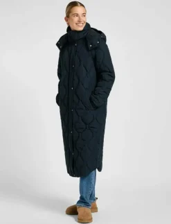 Kvinnor Lee Jeans Jackor & Kappor|LONG PUFFER - Dunkappor
