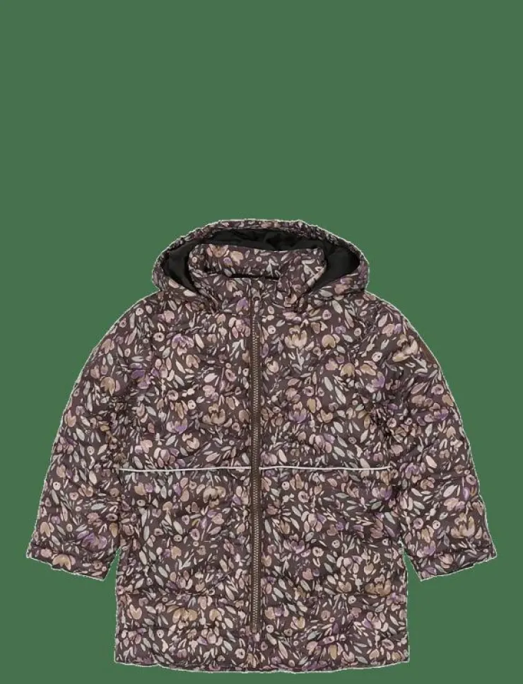 Barn mikk-line Jackor|Long Puffer Jacket Aop Rec. - Dunjackor & fodrade jackor