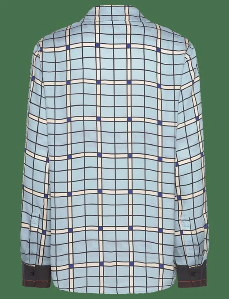 STINE GOYA Long Sleeve Shirt, 2263 Dry Viscose - Långärmade|Kvinnor Blusar & Skjortor