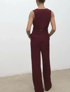 Kvinnor Mango Jumpsuits|Long suit-style jumpsuit - Jumpsuits