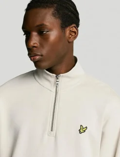 Lyle & Scott Sweatshirts & Huvtröjor|Loopback Quarter Zip Sweat - Sweatshirts