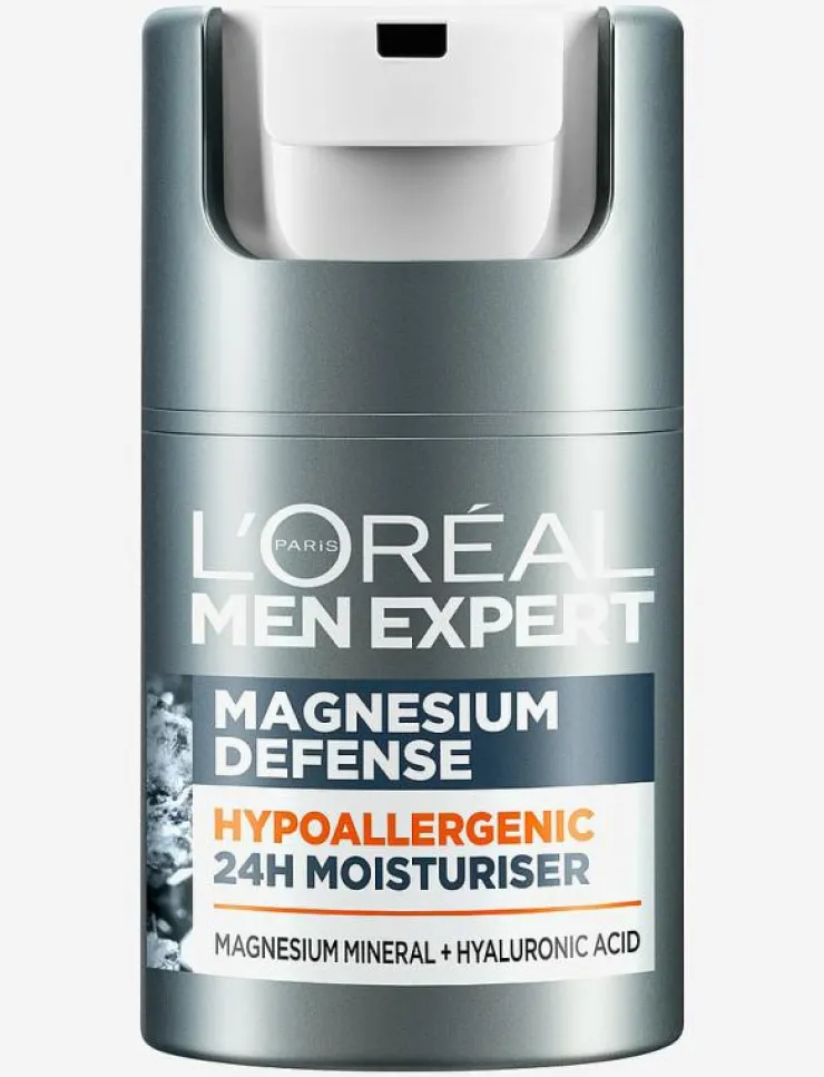 L'Oréal Paris L'Oréal Men Expert Magnesium Defence Hypoallergenic 24H Moisturizer 50ml - Ansiktsvård| Skönhet|Skönhet