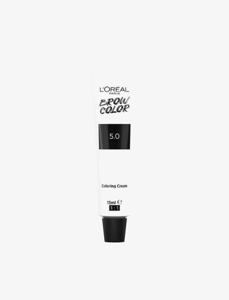 L'Oréal Paris , Brow Color, Semi-permanent eyebrow color, 5.0 , 30ml - Ögonbrynsfärg|Kvinnor Hår