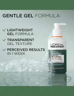 L'Oréal Paris Men Expert Derma Control 2-i-1 punktbehandling & ansiktsmask för oren hud 45 ml - Ansiktsvård| Skönhet|Skönhet