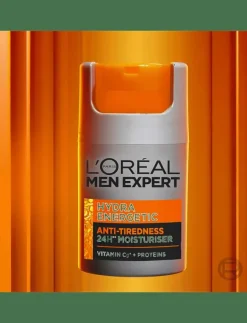 L'Oréal Paris Skönhet|Skönhet|Men Expert Hydra Energetic 24H Anti-Tiredness Moisturiser 50 ml - Ansiktsvård