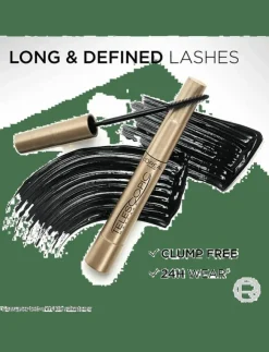 Kvinnor L'Oréal Paris Smink|, Telescopic, Mascara, Black, 8ml - Ögon
