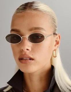 Kvinnor Le Specs Solglasögon|LOVE TRAIN - Round Frame