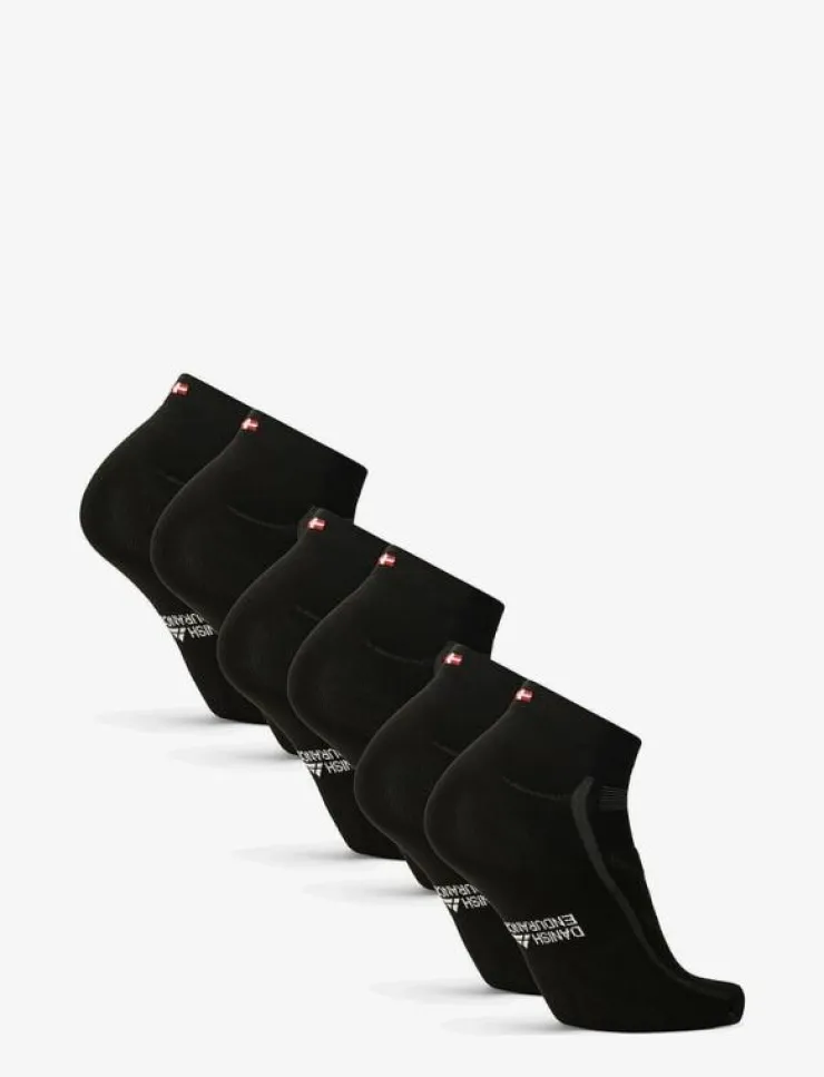 Danish Endurance Low Cut Cycling Socks 3 Pack - Strumpor|Kvinnor Underkläder|Underkläder