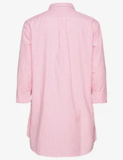 Kvinnor Lauren Ralph Lauren Homewear Pyjamas & Loungewear|LRL HERITAGE ESS. 3/4 SL SLEEPSHIRT - Överdelar