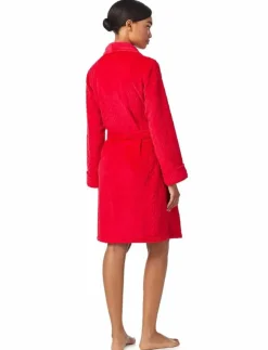 Lauren Ralph Lauren Homewear LRL L/s shawl collar short robe - Morgonrock|Kvinnor Morgonrockar|Morgonrockar