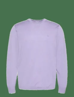 Calvin Klein Stickat|LS 100% MERINO CREW 14GG - Rundhalsad