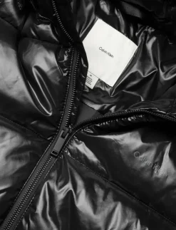 Calvin Klein LS GLOSSY CHANNELED PUFFER JKT - Fodrade jackor| Jackor & Rockar