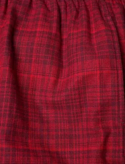 Calvin Klein LS TEE FLANNEL PANT SET - Pyjamas|Kvinnor Pyjamas & Loungewear