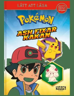 Kärnan LÄTT ATT LÄSA POKEMON ASH FIXAR KAKAN - Saga|Barn Barnböcker
