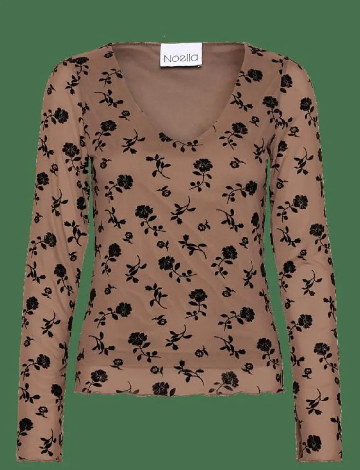 Noella Lucille Top - Långärmade toppar|Kvinnor T-Shirts & Toppar
