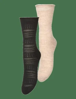 Becksöndergaard Lucretia Wola Sock 2 Pack - Sockor|Kvinnor Strumpor