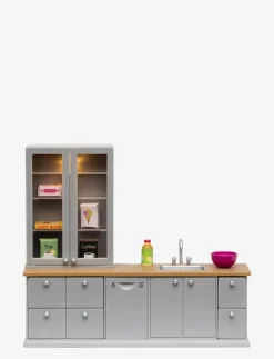 Lundby DISKHO+DISKMASKIN GRÅ - Tillbehör till dockhus|Barn Dockor & Tillbehör